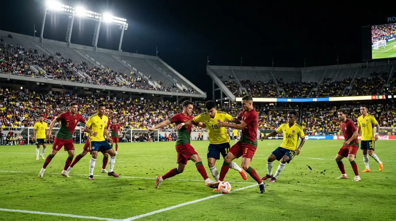 Grúpa K ag Corn an Domhain 2026 leis an bPortaingéil, an Cholóim, an Úisbéiceastáin agus Poblacht Dhaonlathach an Chongó